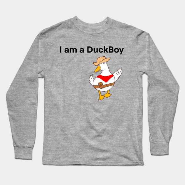 I am a duckboy Long Sleeve T-Shirt by LogoBunch